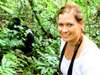Emma Harrop - gorilla trekking in Uganda
